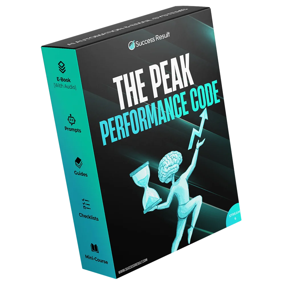 The Peak Performance Code — Audio, e-book, checklist, guide, listicles, mini-course and prompt pack
