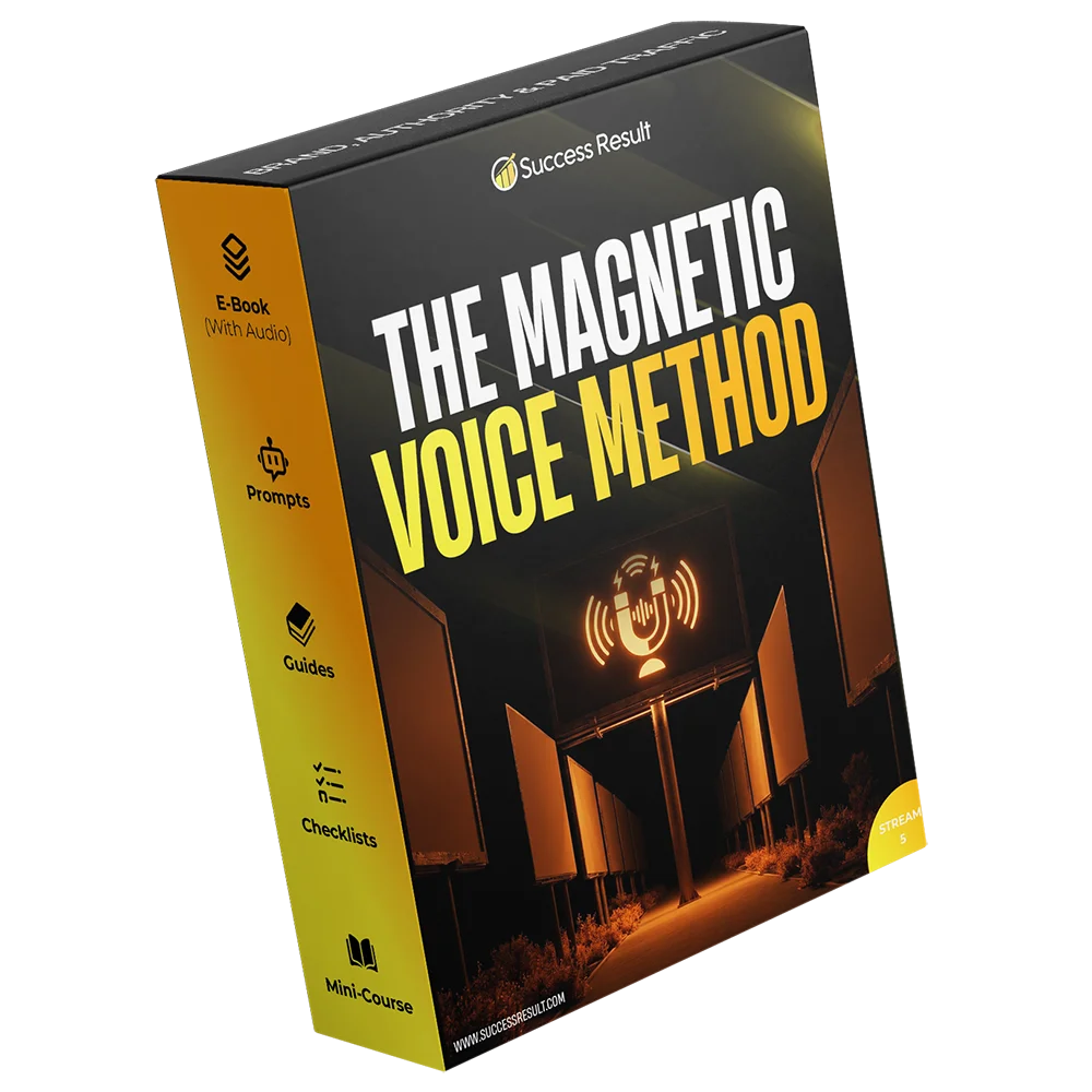 The Magnetic Voice Method — Audio, E-Book, checklist, guide, mini-course and prompt pack