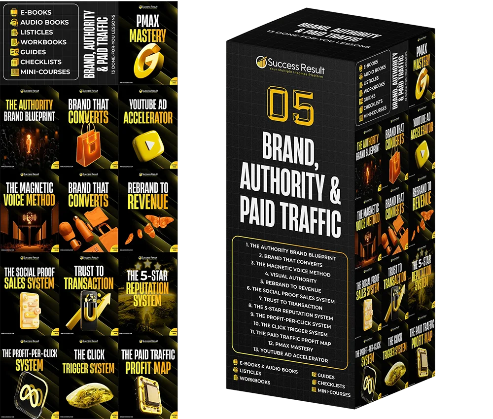Stream 05 — Brand, Authority & Paid Traffic: 13 done-for-you lessons