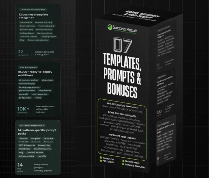 Stream 07 — Toolkit: Templates, Prompts & Bonuses