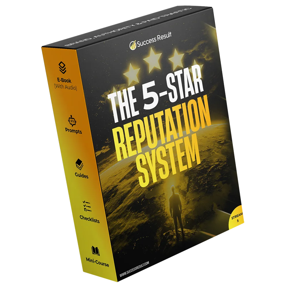 The 5-Star Reputation System — E-Book, checklist, guide, prompt pack, toolstack and workbook