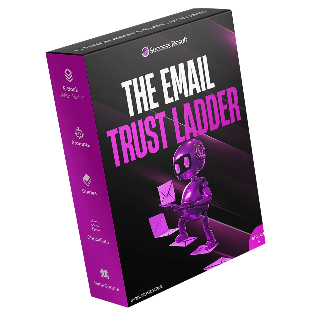 The Email Trust Ladder — Audio, E-Book, checklist, guide, mini-course, prompt pack and toolstack