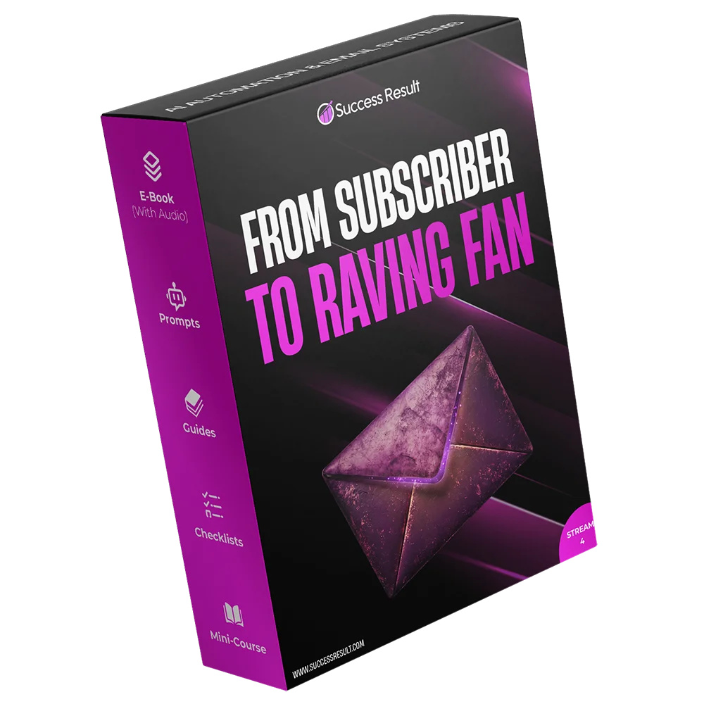 From Subscriber to Raving Fan — E-Book, checklist, guide, prompt pack, toolstack and workbook
