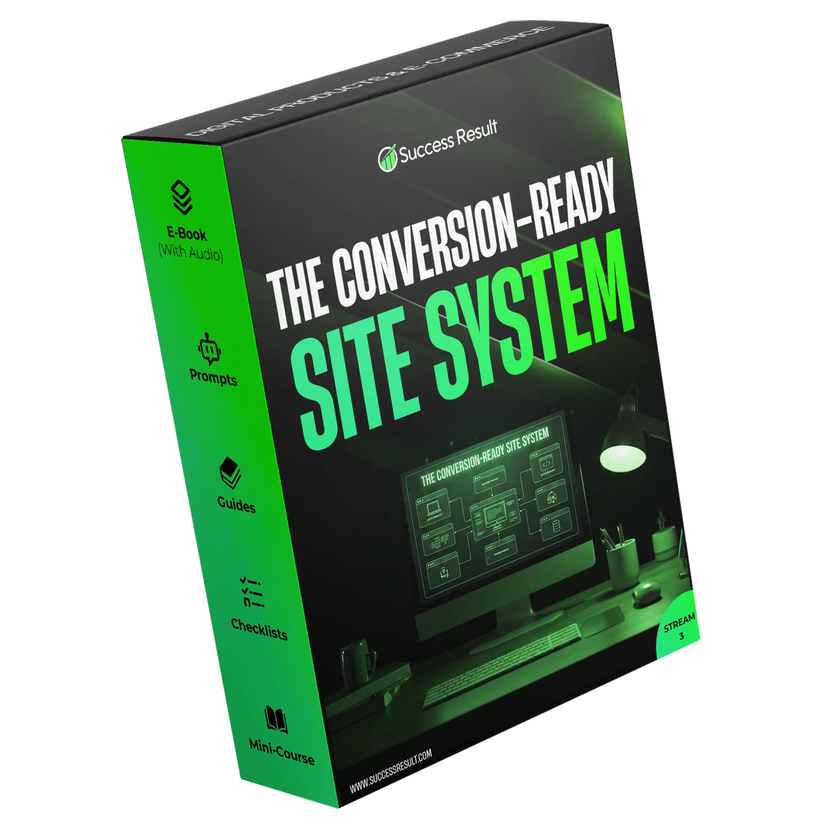 The Conversion-Ready Site System — E-Book, checklist, guide, prompt pack, toolstack and workbook
