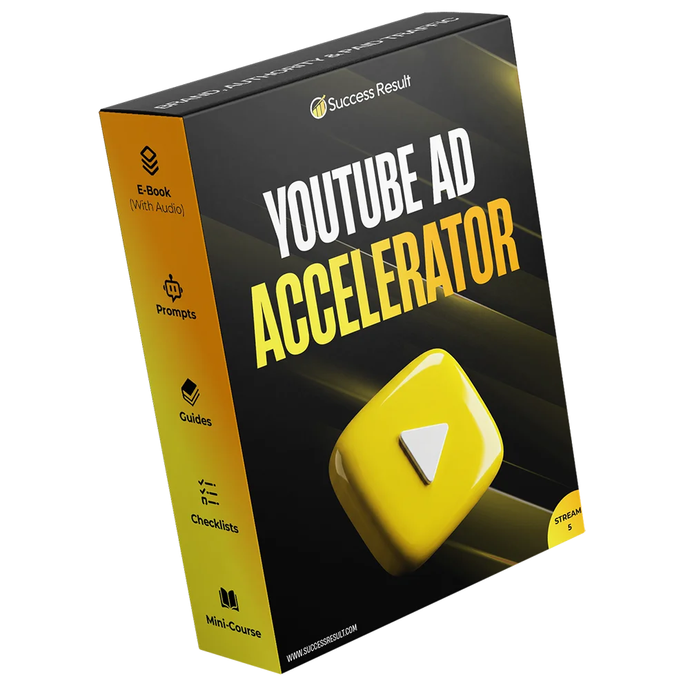 YouTube Ad Accelerator — E-Book, checklist, guides, mini-course and prompt pack