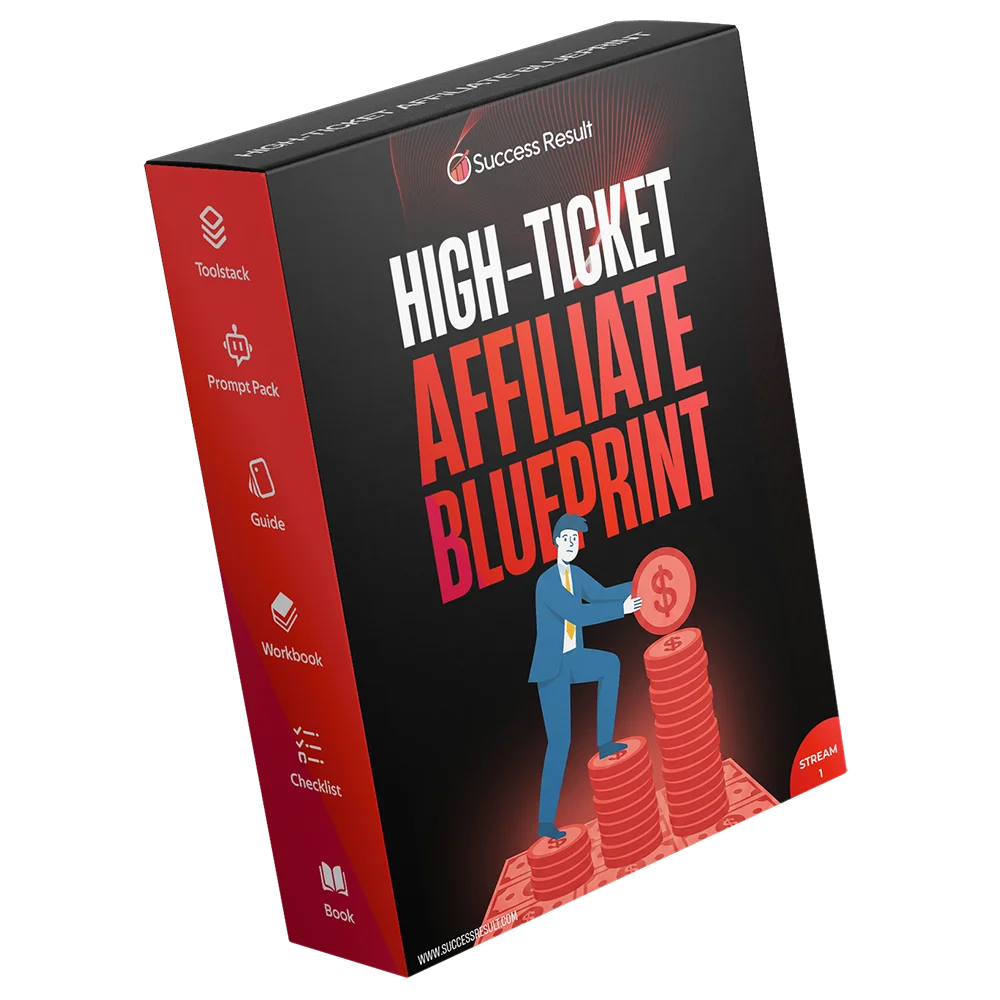 High-Ticket Affiliate Blueprint — book, workbook, checklist, guide, prompt pack and toolstack