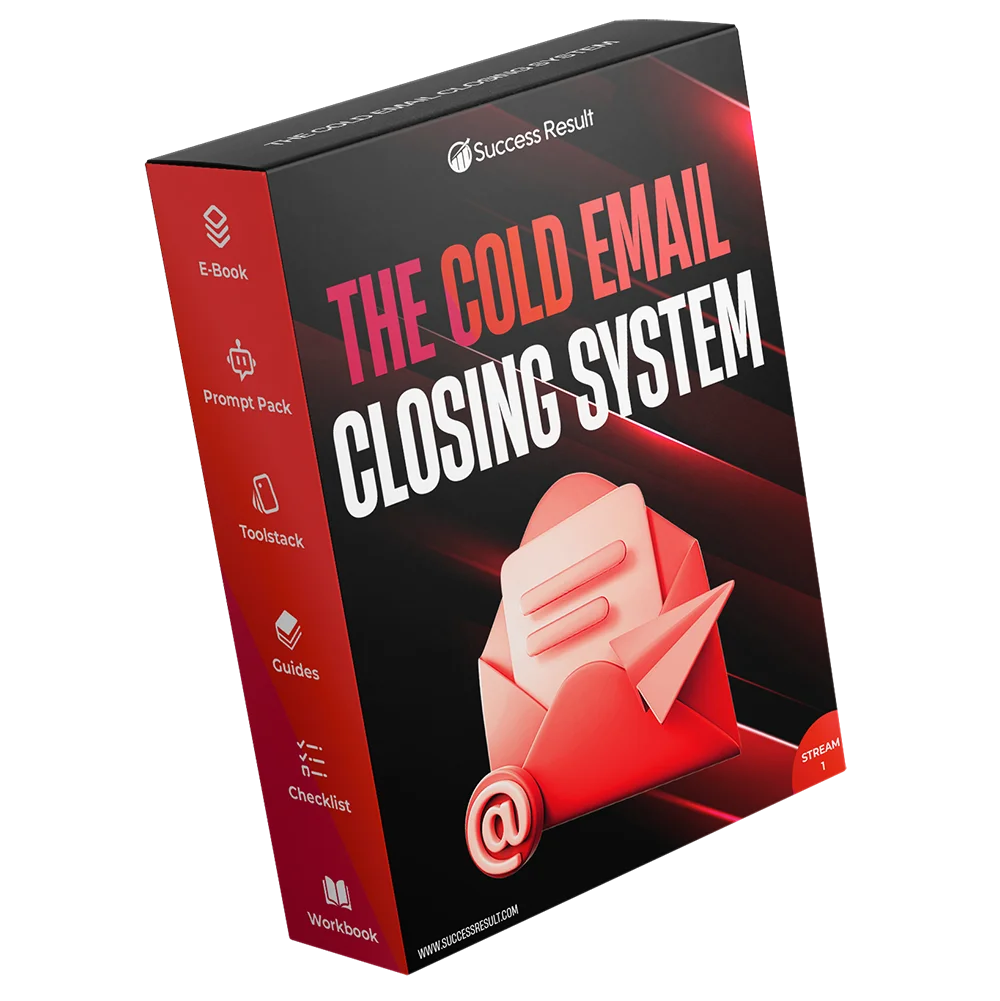 The Cold Email Closing System — E-Book, checklist, guide, prompt pack, toolstack and workbook