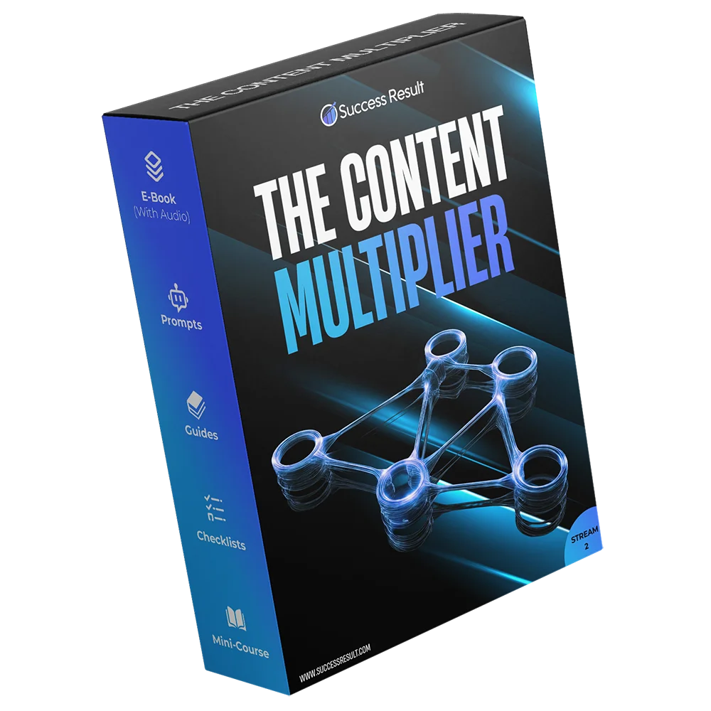 The Content Multiplier — Audio, E-Book, checklists, guides, mini-course, prompt pack and toolstack