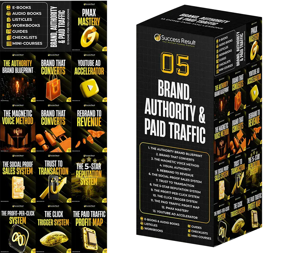Stream 05 — Brand, Authority & Paid Traffic: 13 done-for-you lessons